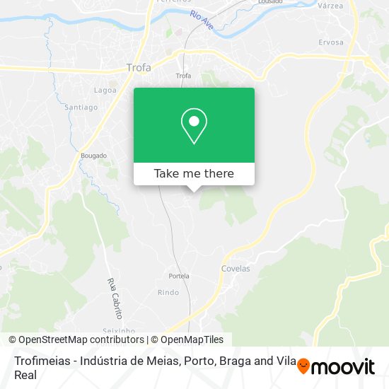 Trofimeias - Indústria de Meias map