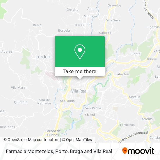 Farmácia Montezelos map