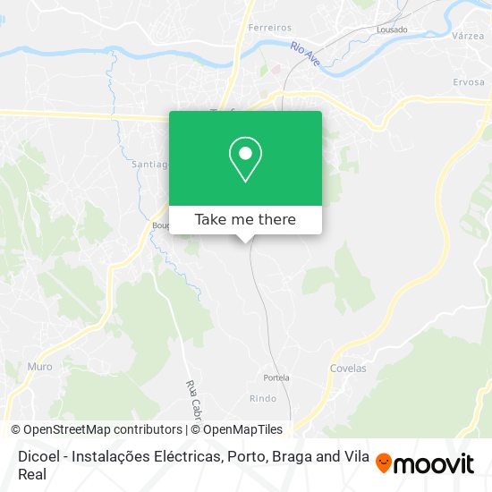 Dicoel - Instalações Eléctricas mapa