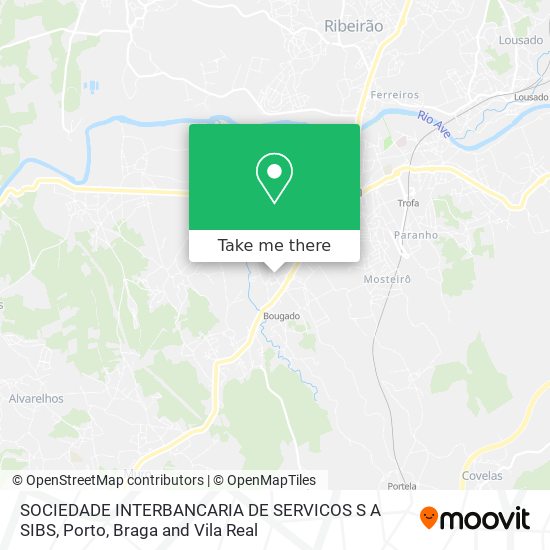 SOCIEDADE INTERBANCARIA DE SERVICOS S A SIBS mapa