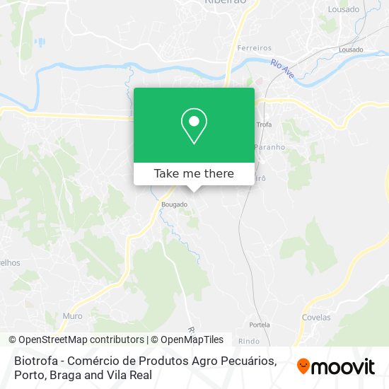 Biotrofa - Comércio de Produtos Agro Pecuários map