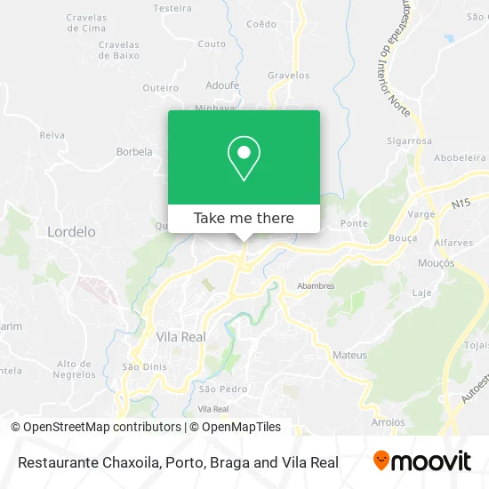 Restaurante Chaxoila map