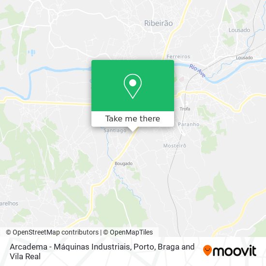 Arcadema - Máquinas Industriais map