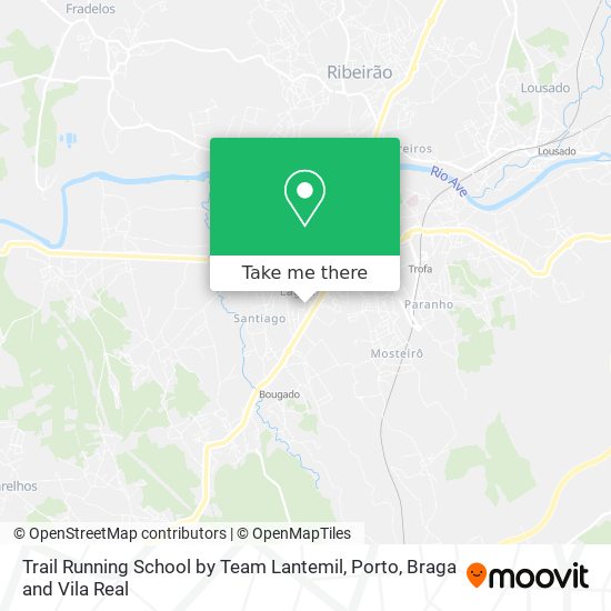 Trail Running School by Team Lantemil map