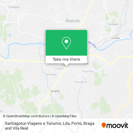 Santiagotur-Viagens e Turismo, Lda map