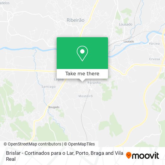 Brislar - Cortinados para o Lar map