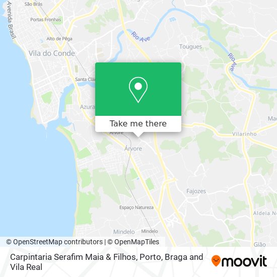 Carpintaria Serafim Maia & Filhos map