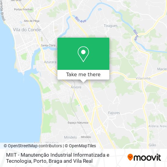 MIIT - Manutenção Industrial Informatizada e Tecnologia mapa