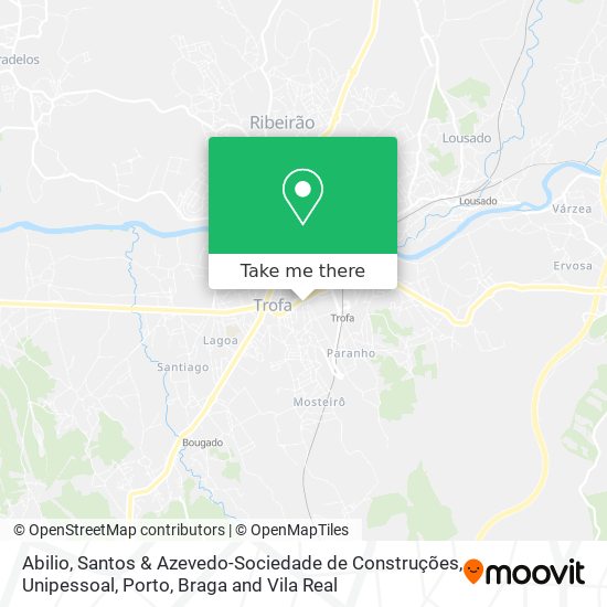 Abilio, Santos & Azevedo-Sociedade de Construções, Unipessoal map