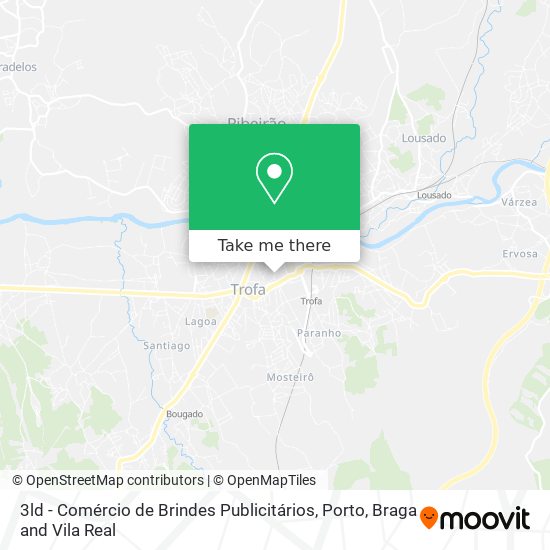3ld - Comércio de Brindes Publicitários map