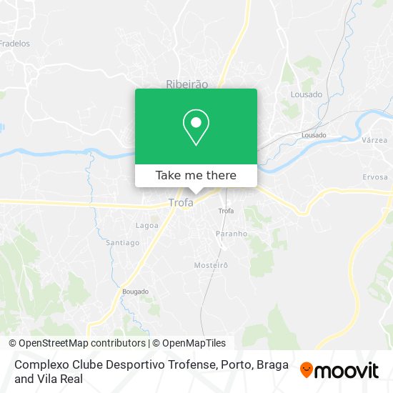 Complexo Clube Desportivo Trofense map