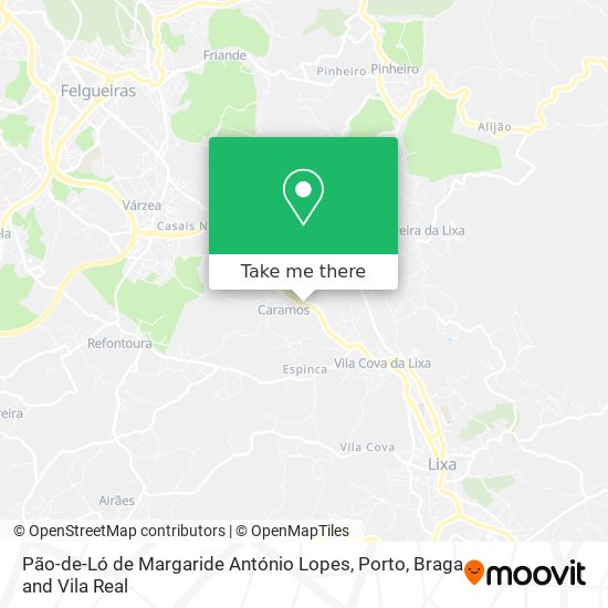 Pão-de-Ló de Margaride António Lopes map