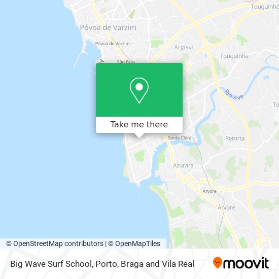 Big Wave Surf School mapa