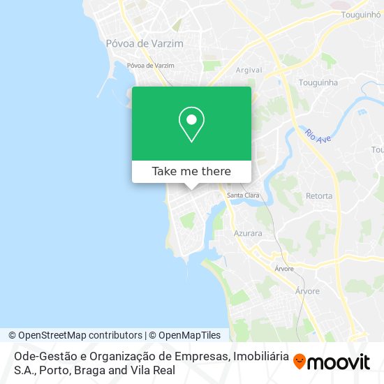 Ode-Gestão e Organização de Empresas, Imobiliária S.A. map