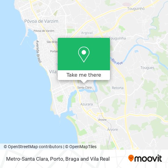 Metro-Santa Clara map