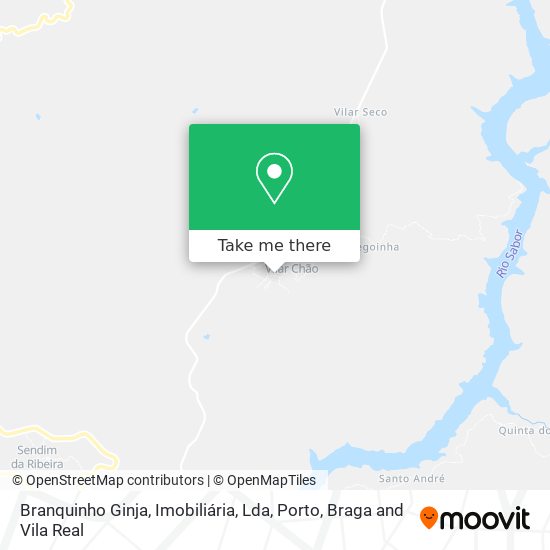 Branquinho Ginja, Imobiliária, Lda mapa