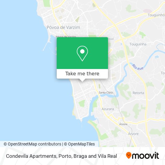 Condevila Apartments map