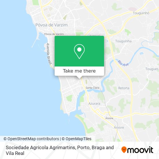 Sociedade Agrícola Agrimartins map