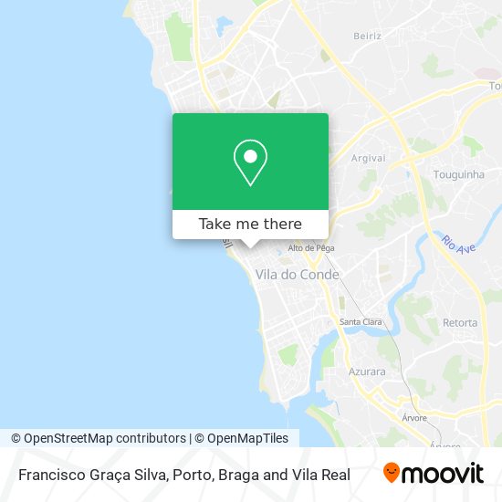 Francisco Graça Silva mapa