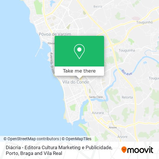 Diácria - Editora Cultura Marketing e Publicidade mapa