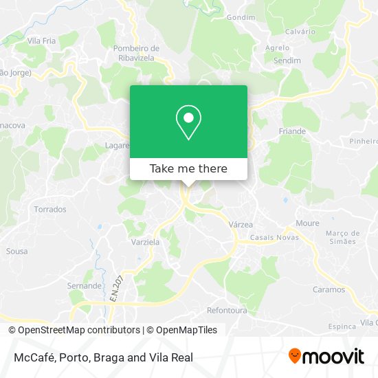 McCafé map