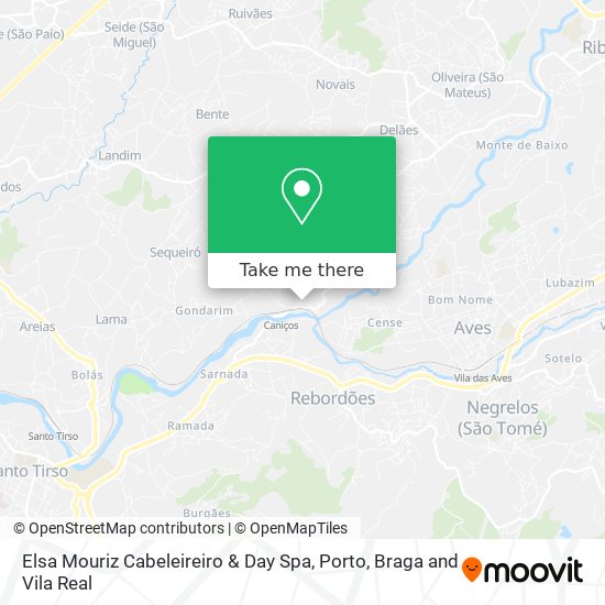 Elsa Mouriz Cabeleireiro & Day Spa map