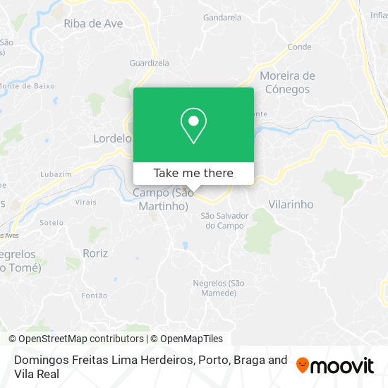 Domingos Freitas Lima Herdeiros map