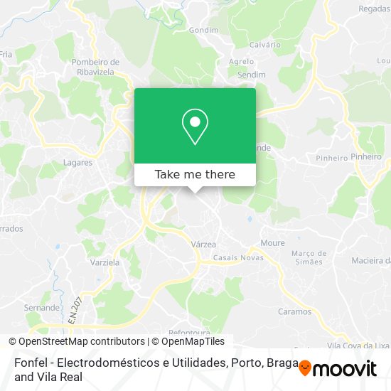 Fonfel - Electrodomésticos e Utilidades mapa