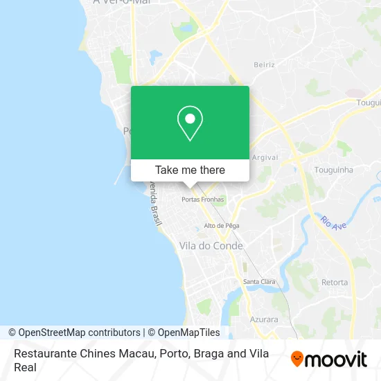 Restaurante Chines Macau map