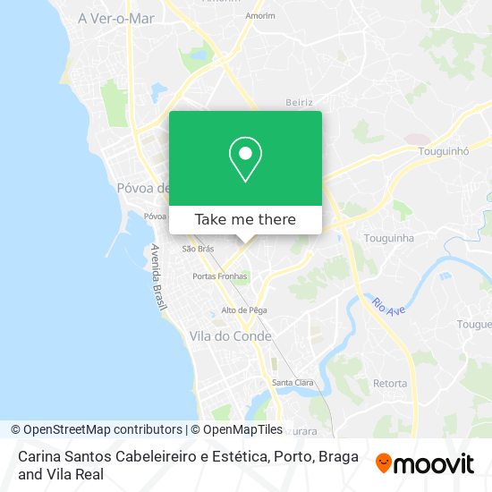 Carina Santos Cabeleireiro e Estética map