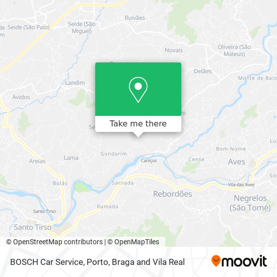 BOSCH Car Service map