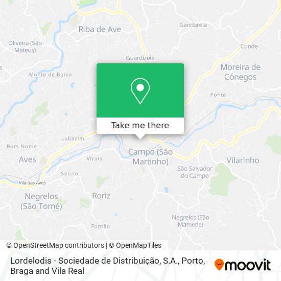 Lordelodis - Sociedade de Distribuição, S.A. map