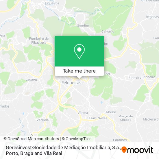 Gerêsinvest-Sociedade de Mediação Imobiliária, S.a. map