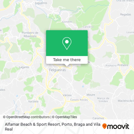 Alfamar Beach & Sport Resort map