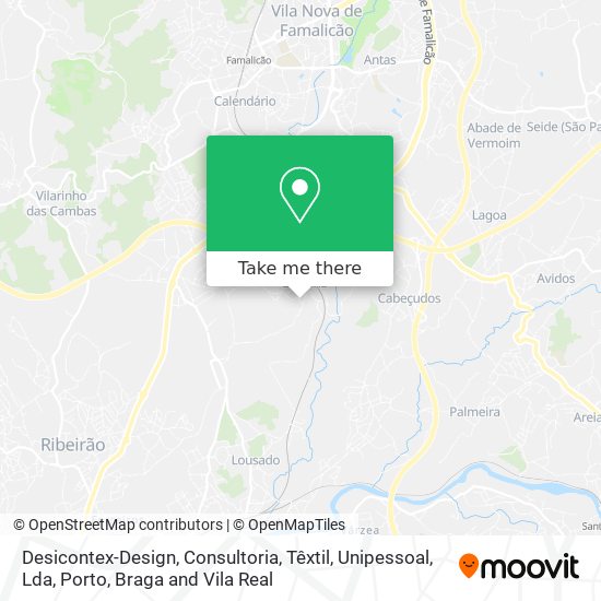 Desicontex-Design, Consultoria, Têxtil, Unipessoal, Lda map