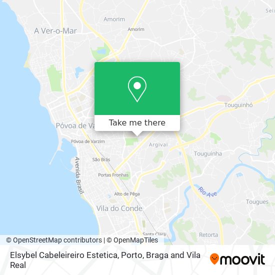 Elsybel Cabeleireiro Estetica map
