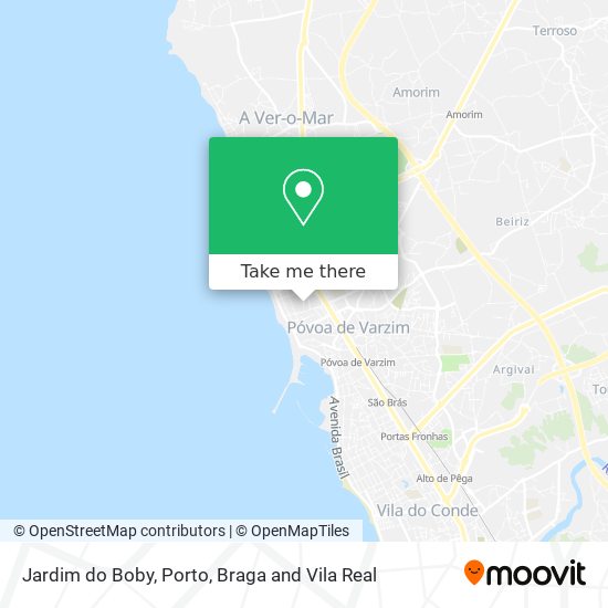 Jardim do Boby map