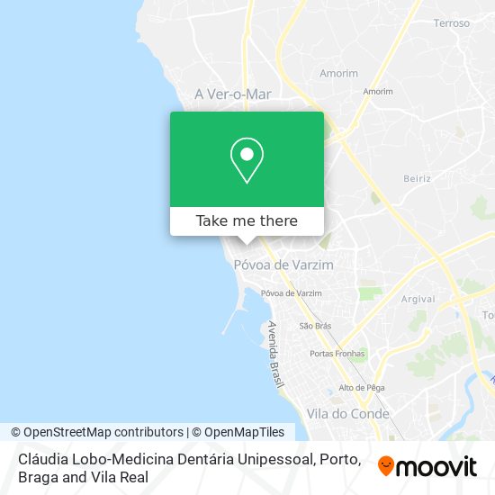 Cláudia Lobo-Medicina Dentária Unipessoal map