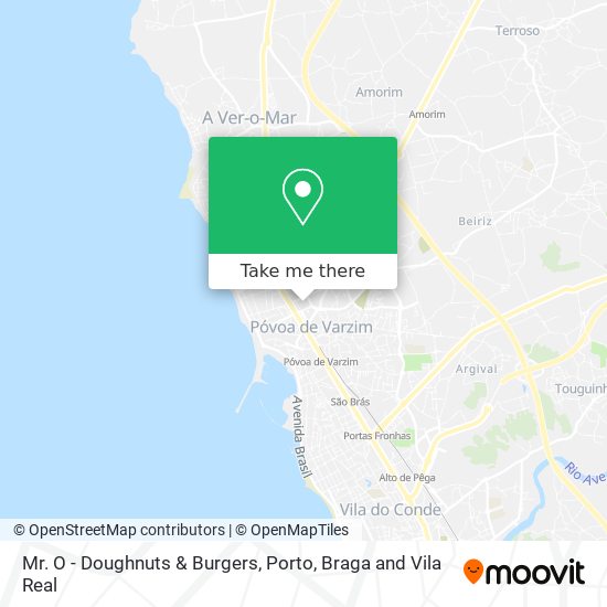 Mr. O - Doughnuts & Burgers map