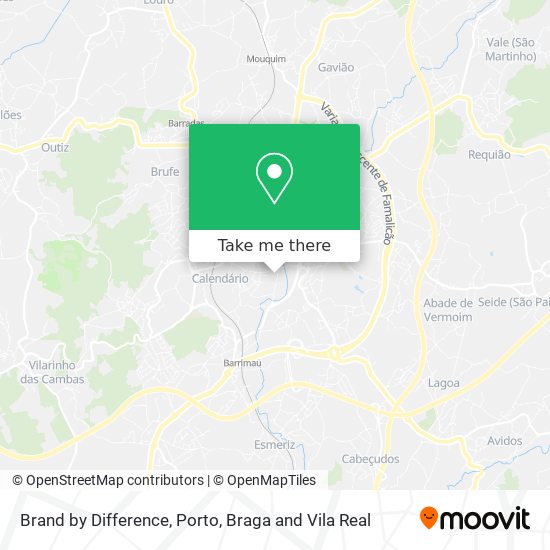 Brand by Difference map