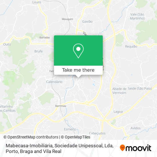 Mabecasa-Imobiliária, Sociedade Unipessoal, Lda map