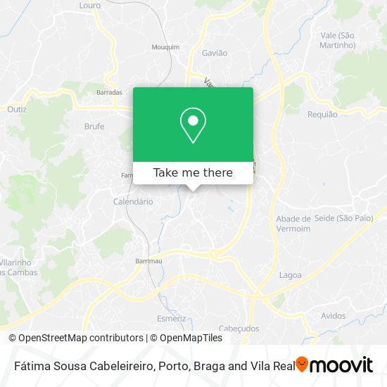 Fátima Sousa Cabeleireiro map