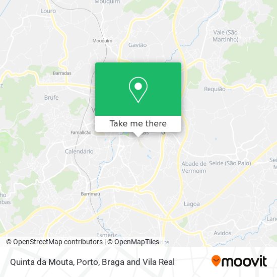 Quinta da Mouta mapa