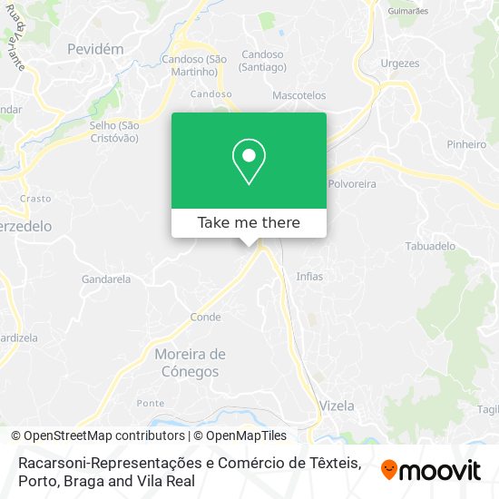 Racarsoni-Representações e Comércio de Têxteis map