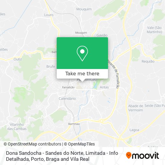 Dona Sandocha - Sandes do Norte, Limitada - Info Detalhada map