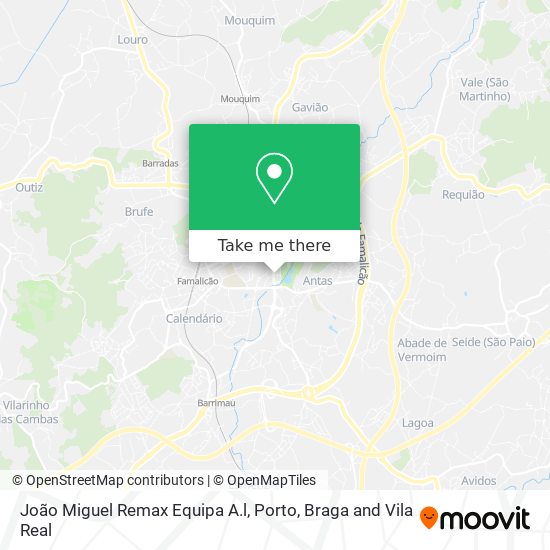 João Miguel Remax Equipa A.l map