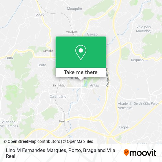 Lino M Fernandes Marques map