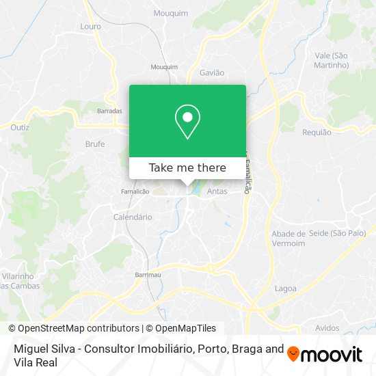 Miguel Silva - Consultor Imobiliário mapa