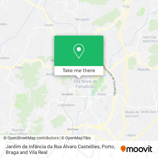 Jardim de Infância da Rua Álvaro Castelões map