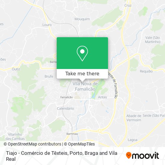 Tiajo - Comércio de Têxteis map